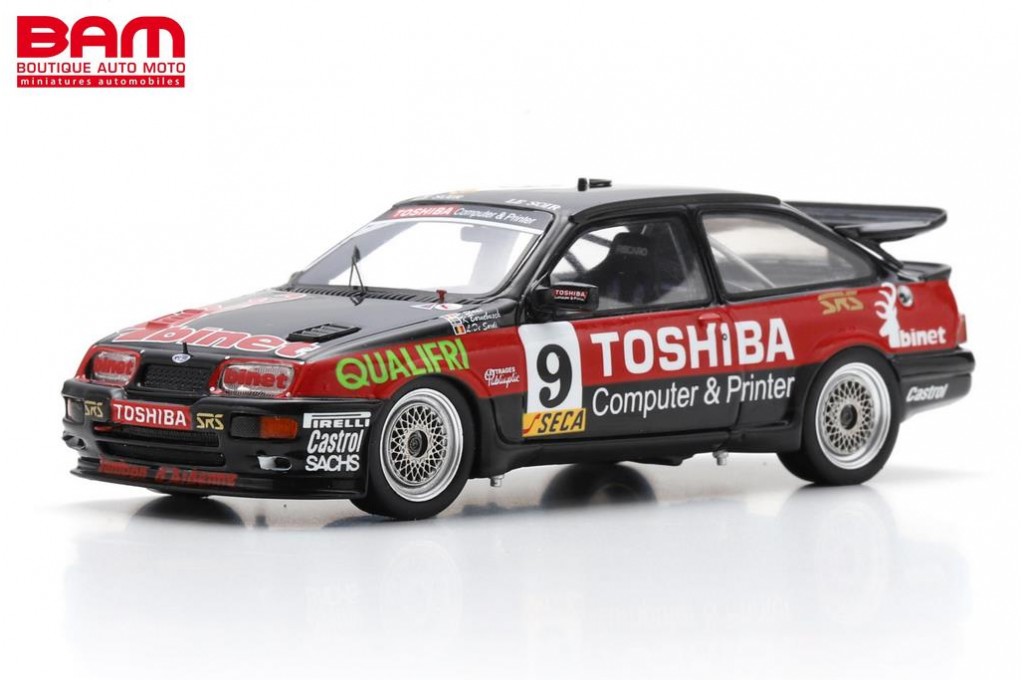 SPARK MODEL FORD Sierra RS500 Cosworth N°1 WINNER 24H Spa 1989 W. Percy