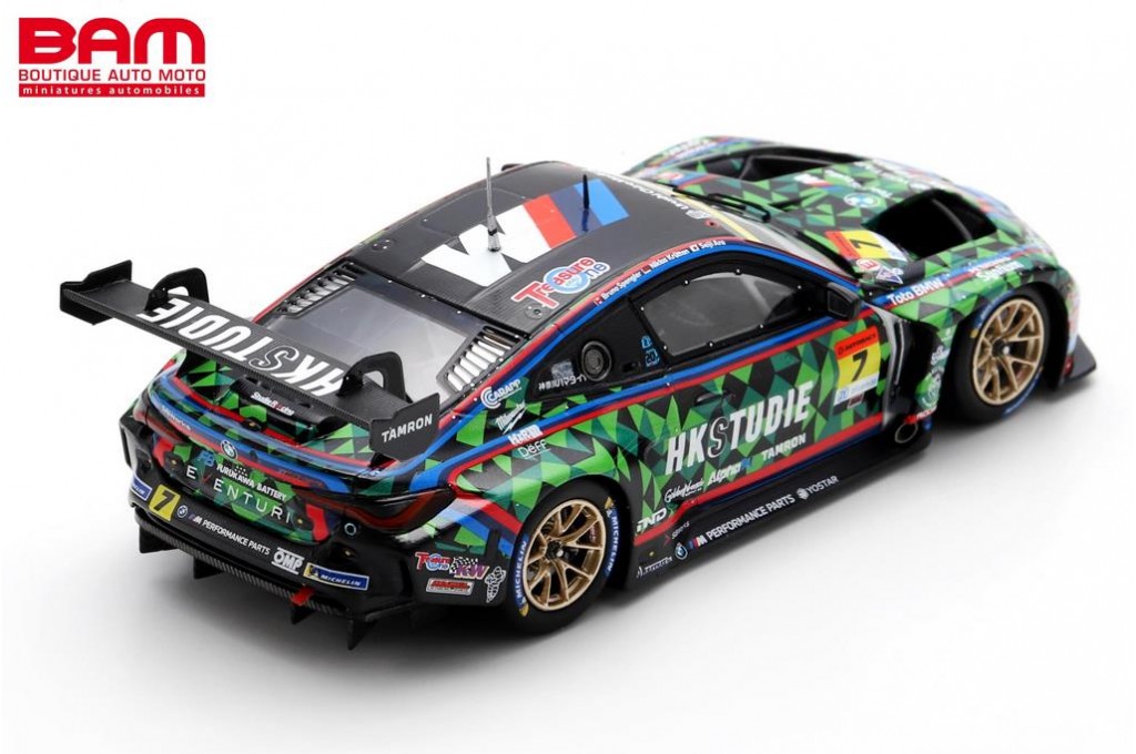 【Spark】Studie BMW M4 SUPER GT 2023 Spark SGT048 1/43 Studie BMW M4 No.7 BMW Team Studie x CSL
