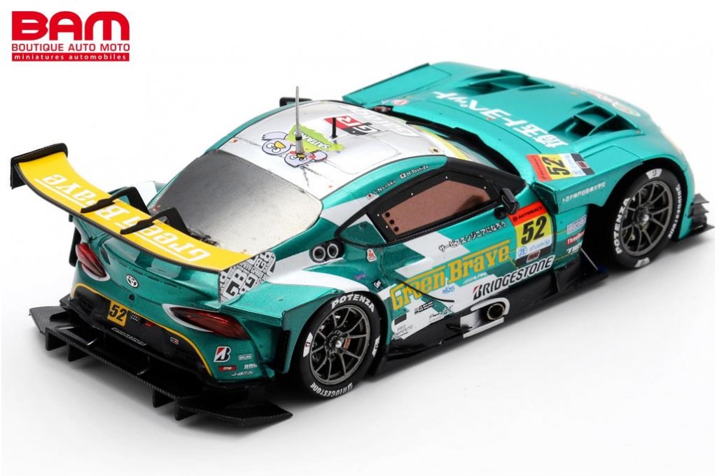 埼玉 TOYOPET Supra Green Brave スパーク 1/43 スパーク 1/43 Green Brave GR Supra GT No.52 埼玉Green 2024