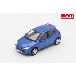 DCT MINIATURES LL-019-122 PEUGEOT 206 Blue LHD 1/64