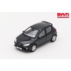 DCT MINIATURES LL-029-123 PEUGEOT 206 Black LHD 1/64