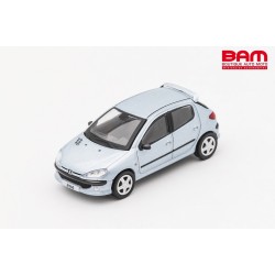 DCT MINIATURES LL-029-126 PEUGEOT 206 Ice Blue LHD 1/64