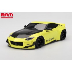 TOP SPEED TS0529 NISSAN Z (RZ34) 400 Izakuchi Yellow Pandem 2023 1/18