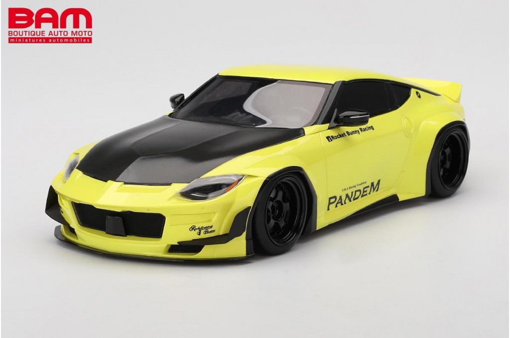 ttmy12329 TOP SPEED TS0529 NISSAN Z (RZ34) 400 Izakuchi Yellow Pandem 2023 1
