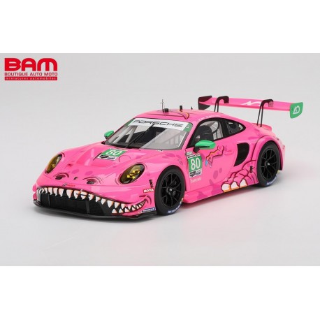 TOP SPEED TS0589 PORSCHE 911 (992) GT3 R N°80 AO Racing Michelin GT Challenge 2023 P.J. Hyett 1/18