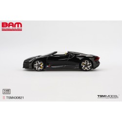 TRUESCALE TSM430821 BUGATTI W16 Mistral Black 2024 1/43