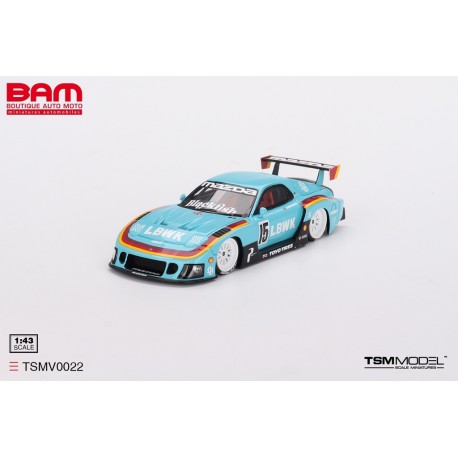 TRUESCALE TSMV0022 MAZDA RX-7 LB-SUPER SILHOUETTE Liberty Walk Europe 2024 1/43
