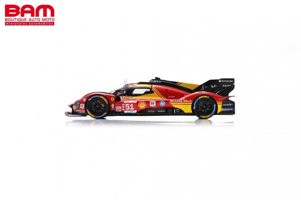 LOOKSMART LS18LM035 FERRARI 499P N.51 WINN.LE MANS 2023 PIER GUIDI Calado Giovinazzi 1 18 Modellino