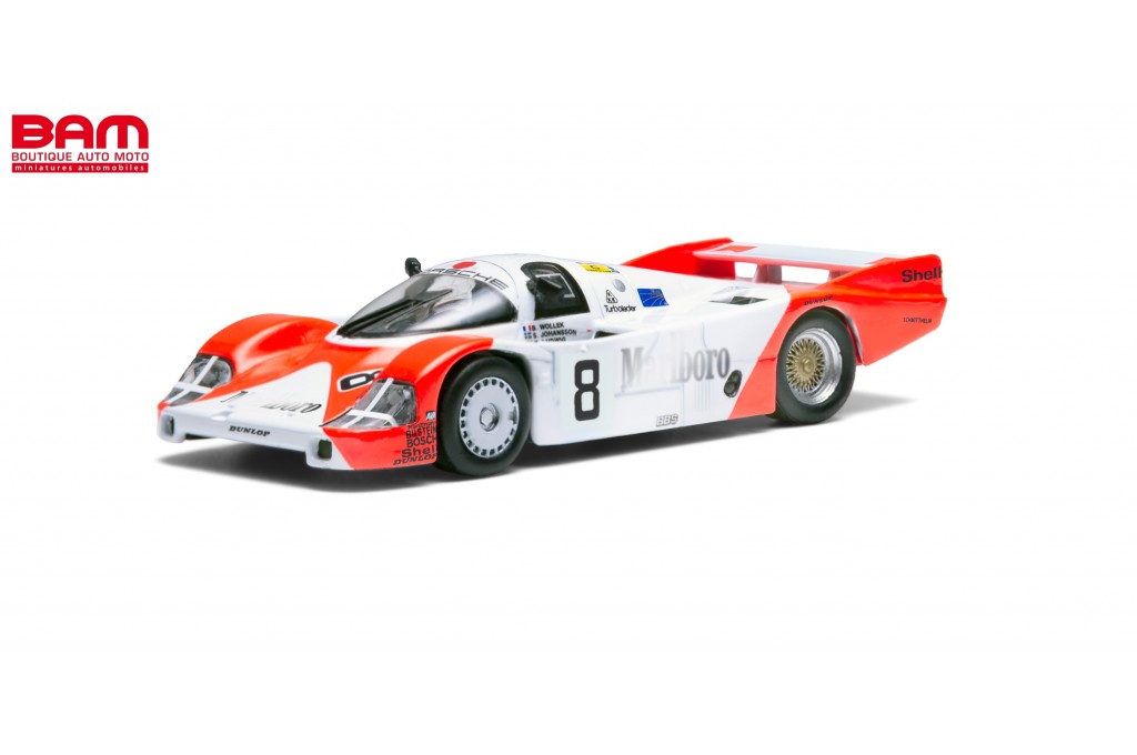 Porsche 956 n.18 seventh in the 24 Hours of Le Mans 1983