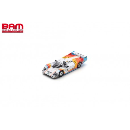 SPARK Y320 PORSCHE 956 N°17 24H Le Mans 1984 -T. Needell - D. Sutherland - R. French (1/64)