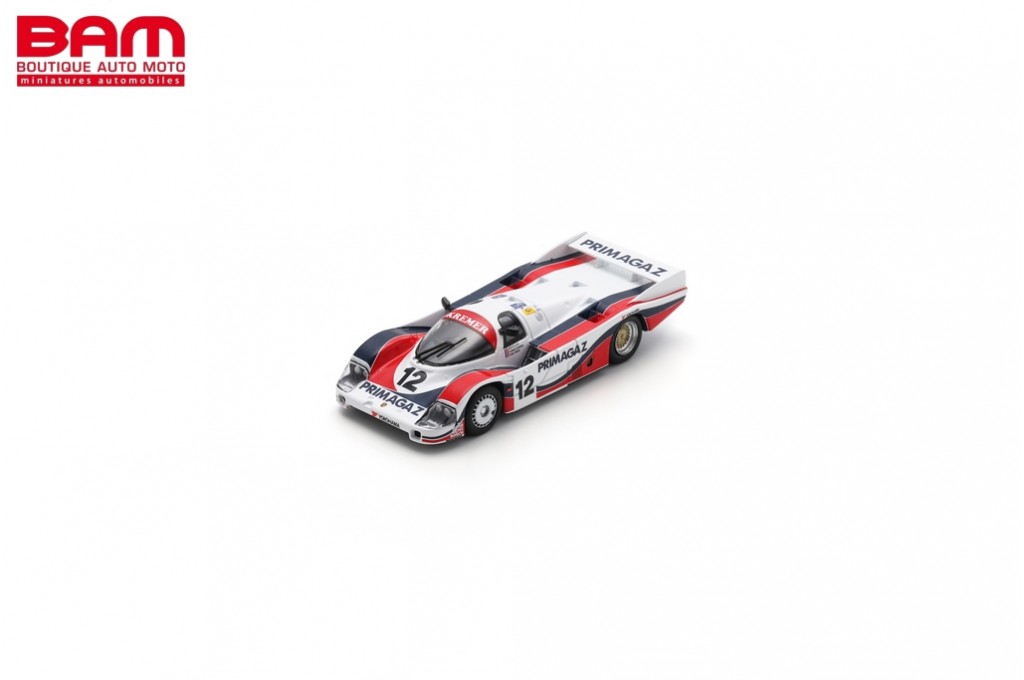 1:12 Spark - Porsche 956 No.3 Winner 24H Le Mans 1983 A. Holbert - H. Haywood