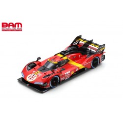 LOOKSMART LS18LM034 FERRARI 499P N°50 FERRARI AF CORSE 5ème 24H Le Mans 2023 A. Fuoco - M. Molina - N. Nielsen (1/18) 
