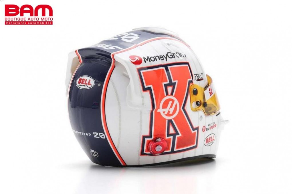 SPARK 1/5 – CASQUE Kevin Magnussen – GP de Mónaco 2023 - Little Bolide
