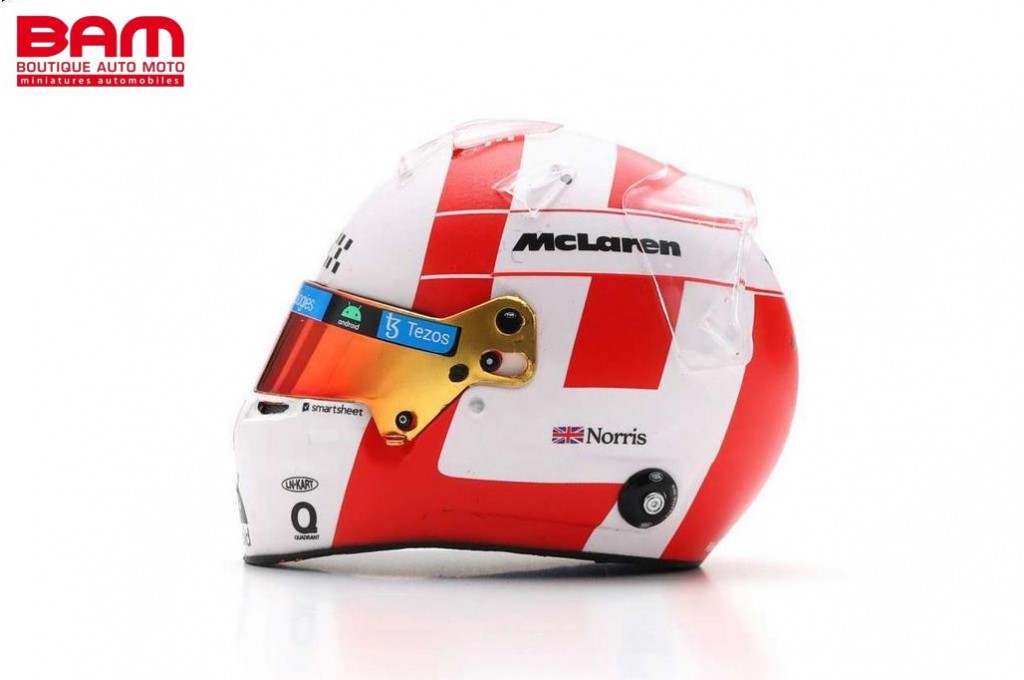 Casque Bell 1/2 - Lando Norris Monaco F1 GP 2023 - Triple Crown - Neuf Monaco
