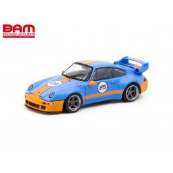 TARMAC T64-TL054-BO 993 Remastered By Gunther Werks Blue/Orange 1/64