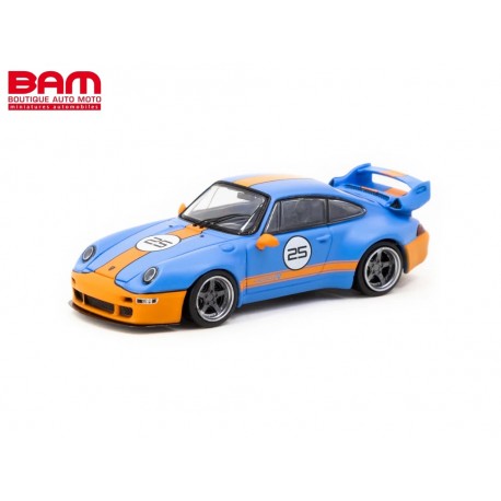 TARMAC T64-TL054-BO 993 Remastered By Gunther Werks Blue/Orange 1/64
