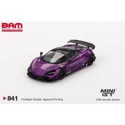 MINI GT MGT00841-L MCLAREN 720S LB-Works Purple 2020 LHD 1/64
