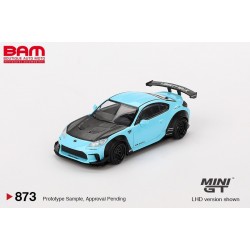 MINI GT MGT00873-L TOYOTA GR86 LB-Works Baby Blue 2024 1/64