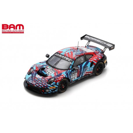 SPARK SP429 PORSCHE 911 GT3 R N°221 GPX Martini Racing - Spa Test Days 2022 R. Lietz - M. Christensen - K. Estre (300ex.) 