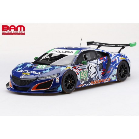 TOP SPEED TS0271 ACURA NSX GT3 N°93 Michael Shank Racing "Statue of Liberty" 2017 IMSA Championship - Watkins Glen