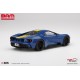 TOP SPEED TS0305 FORD GT Sunoco Blue w/ Yellow Stripe 