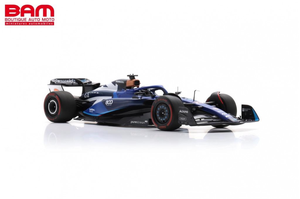 Miniature Spark 1/18 Williams F1 FW45 N°23 Albon GP Grande Bretagne 2023 Précommande