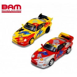 SPARK YCOMBO64006 PORSCHE 911 Carrera Cup 1993 SHELL COMBO avec aileron arrière 1/64