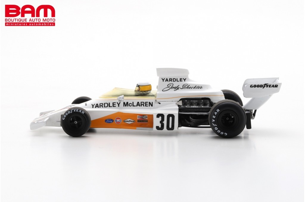 1:43 Spark Mclaren F1 M23 #30 British Gp 1973 J.Scheckter