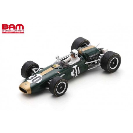 S7092 BRABHAM BT22 N°30 GP France 1966 Jo Bonnier 