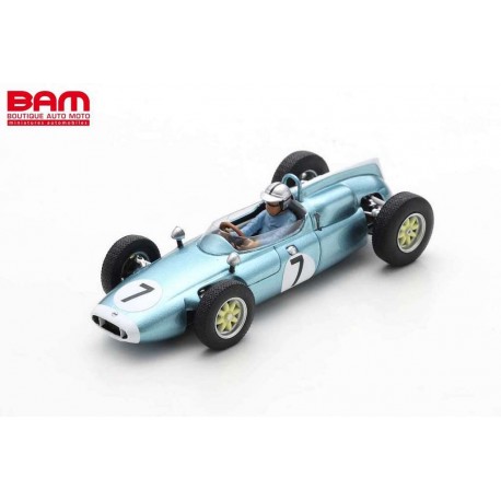 S8066 COOPER T53 N°7 4ème GP Solitude 1961 Bruce McLaren 