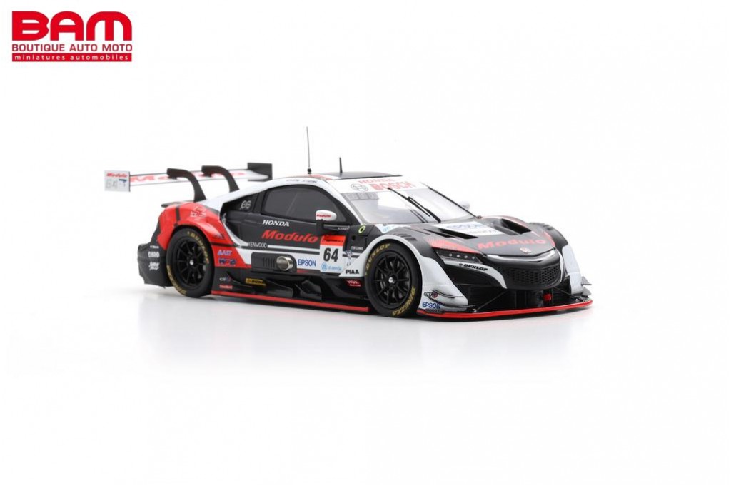 SPARK SGT117 HONDA NSX-GT N°64 Modulo Nakajima Racing GT500 SUPER GT 2020  Takuya Izawa - Hiroki Otsu (1/43) - Boutique Auto Moto / SPARK