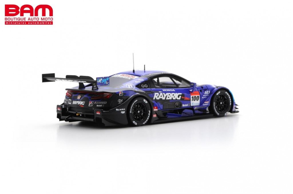 SPARK SGT118 HONDA NSX-GT N°100 RAYBRIG TEAM KUNIMITSU GT500 SUPER GT 2020  Naoki Yamamoto - Tadasuke Makino (1/43) - Boutique Auto Moto / SPARK