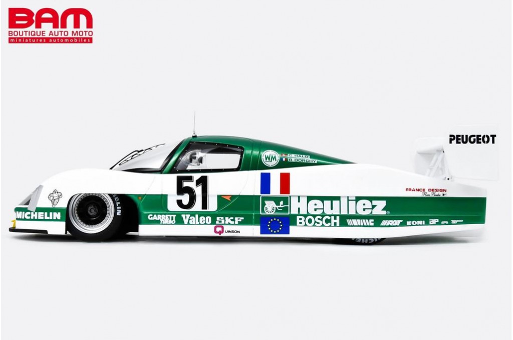SPARK 18S844 WM P88 Peugeot N°51 24H Le Mans 1988 - 405 Km/H