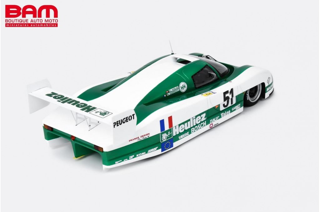 SPARK 18S844 WM P88 Peugeot N°51 24H Le Mans 1988 - 405 Km/H