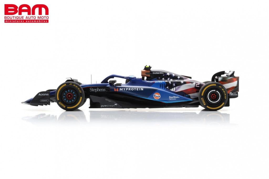 SPARK 18S965 WILLIAMS F1 FW45 N°2 Williams Racing 10ème GP