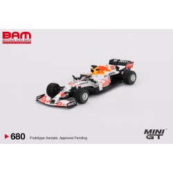 MINI GT MGT00680-L RED BULL Racing RB16B N°33 Honda Red Bull Racing 2ème GP Turquie 2021 Max Verstappen (1/64)