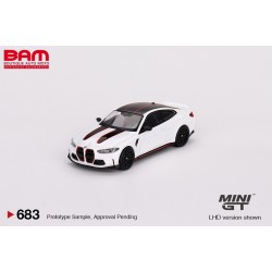 MINI GT MGT00683-L BMW M4 CSL Alpine White 1/64