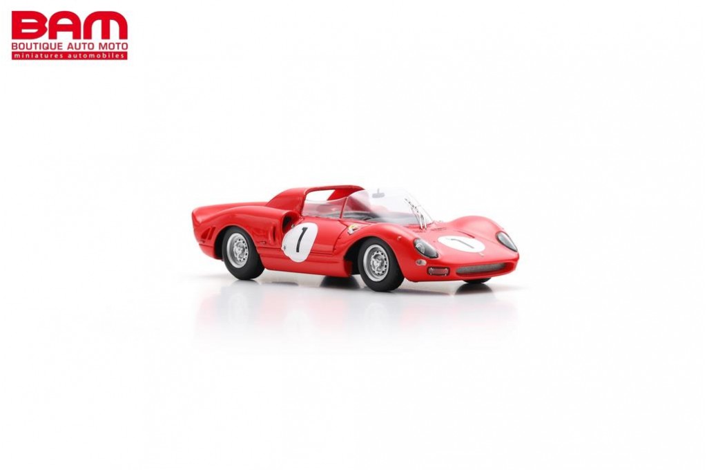 Ferrari 330 P2 1:43 Looksmart, Vincitrice 1000 Km Nürburgring 1965, Piloti Surtees E Scarfiotti - Foto 2
