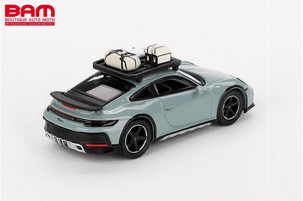 Porsche 911 Dakar (992) - Vert Shadegreen - Minichamps 1/43 - Modèle Neuf Usine