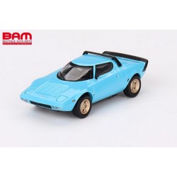 MINI GT MGT00624-L LANCIA STRATOS HF Stradale Blue 1975 1/64