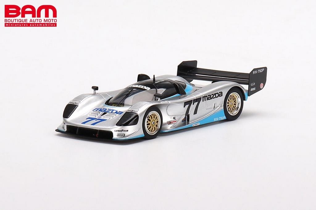 Miniature Truescale 1/43 Mazda RX-792P IMSA 1992 – TSM430651 – Neuve Sous Blister