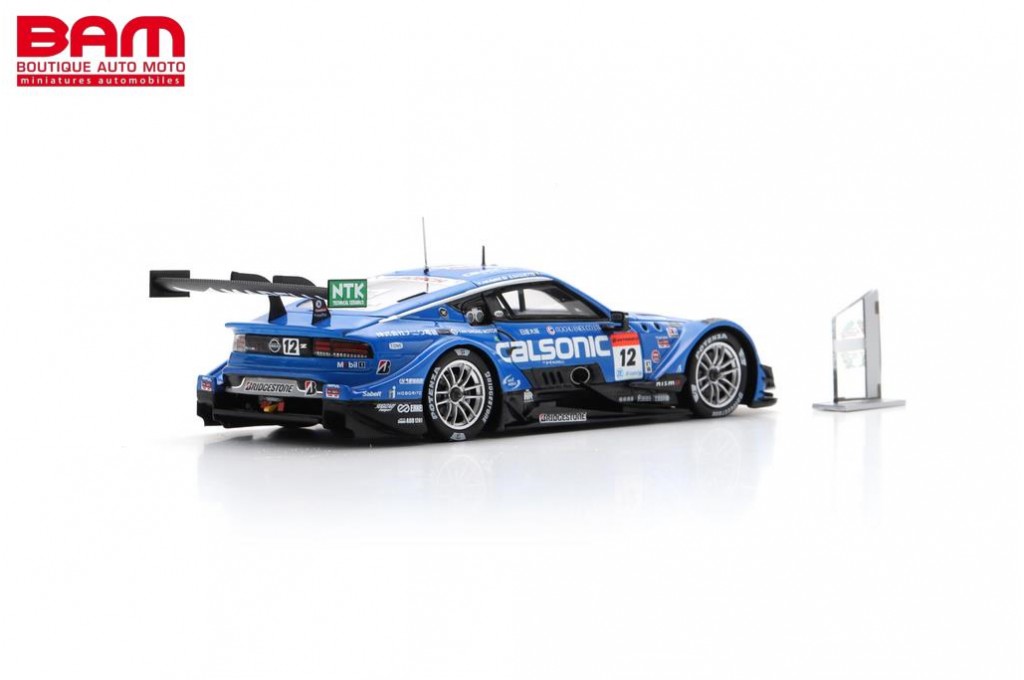SPARK 43SGT2022 NISSAN Z N°12 CALSONIC IMPUL TEAM IMPUL Series Champion GT500  SUPER GT 2022 avec CHAMPION BOARD (1/43) - Boutique Auto Moto / SPARK