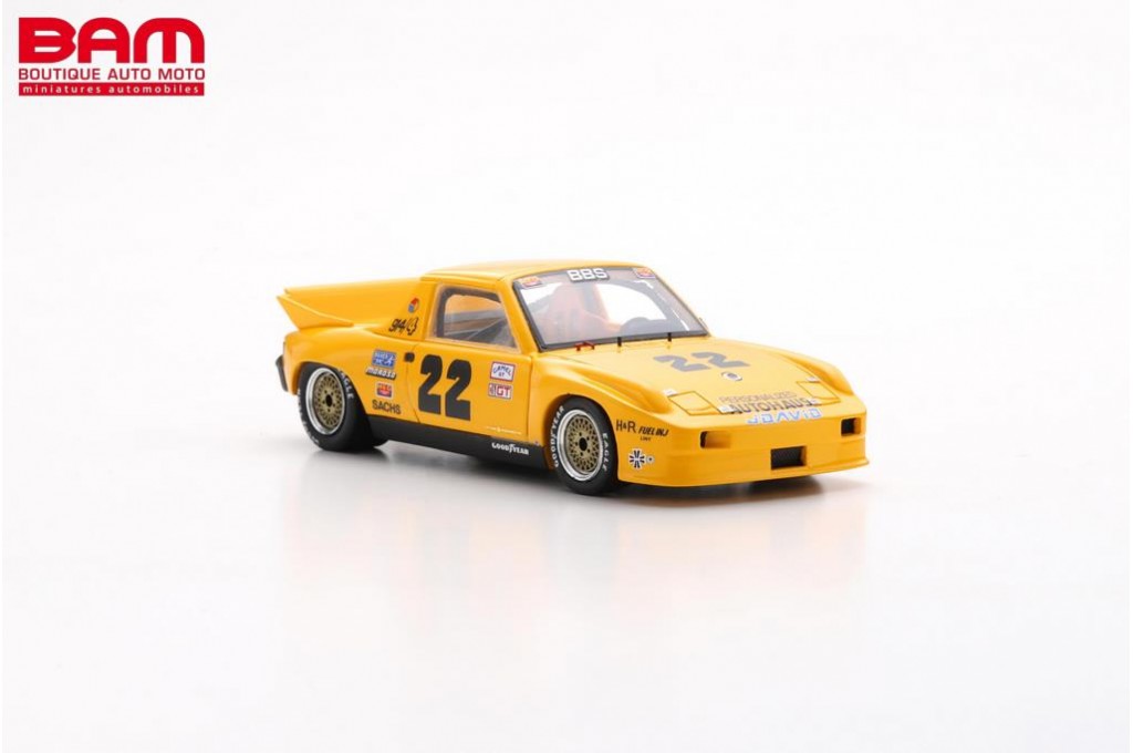 Spark Porsche 914/4 N°22 IMSA 1982 – Collection Miniature 1/43, état Impeccable !