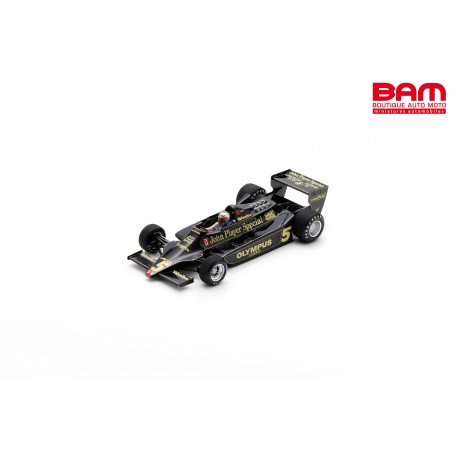 SPARK 18S444 LOTUS 79 N°5 Vainqueur GP Pays-Bas 1978 Mario Andretti (1/18)