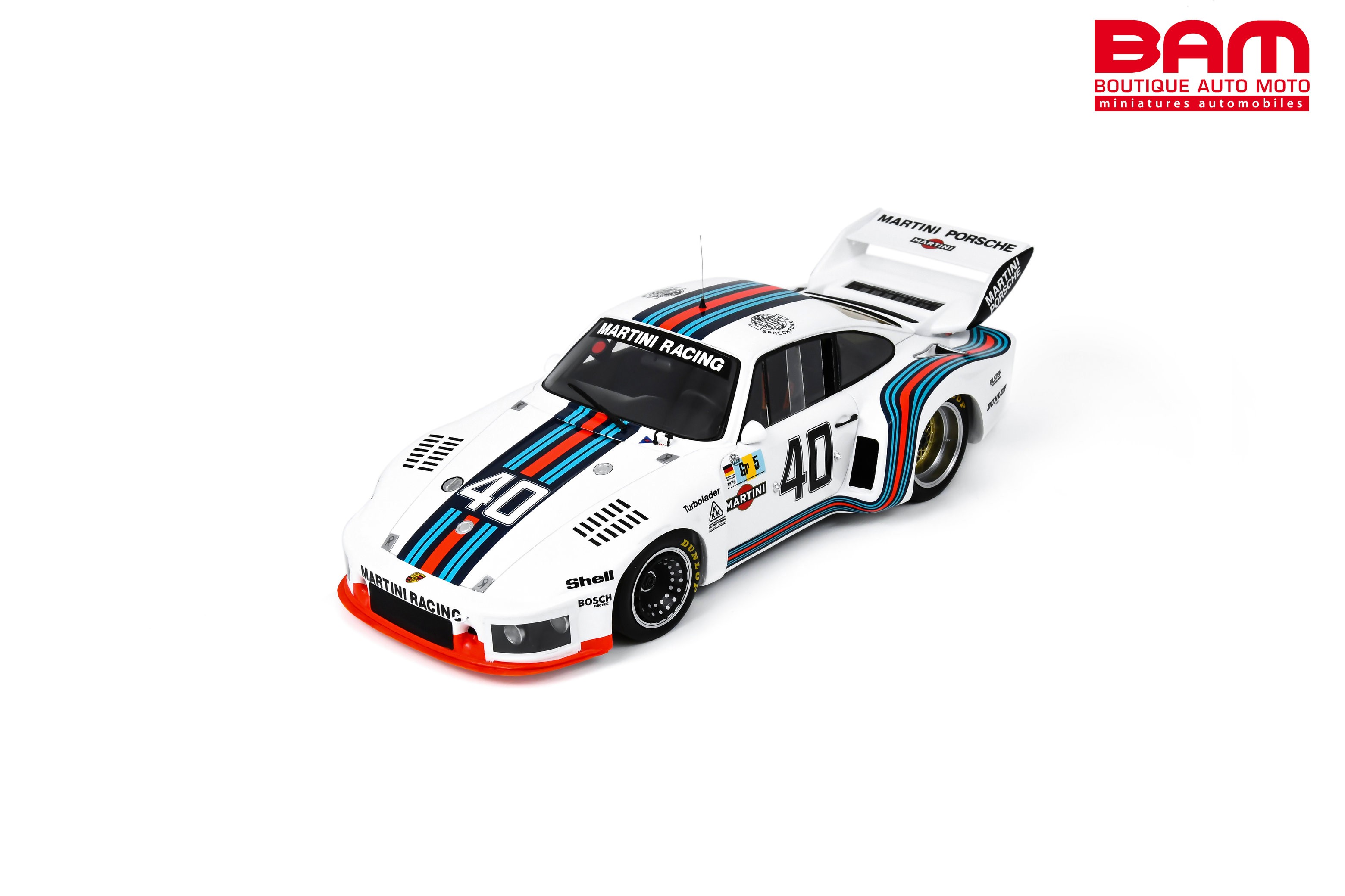 SPARK 18S618 PORSCHE 935 Martini N°40 4ème 24H Le Mans 1976 (1er