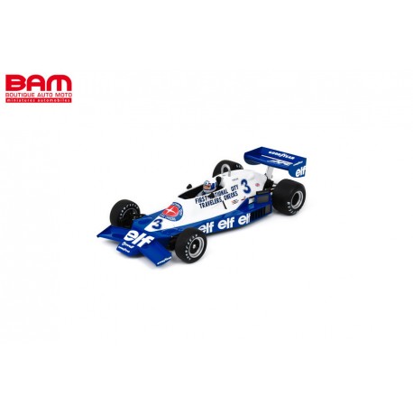 Patrick Depailler Tyrrell 008 n° 4 2ème GP Autriche 1978 F1 1/43 Spark S7238