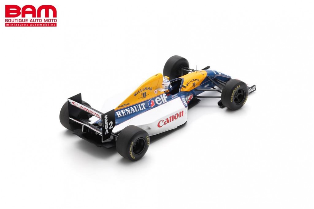 SPARK 18S732 WILLIAMS FW15C N°5 Vainqueur GP France 1993