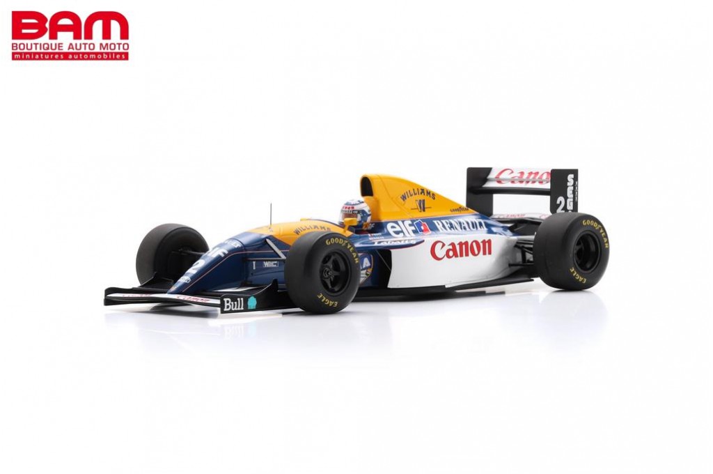 SPARK 18S732 WILLIAMS FW15C N°5 Vainqueur GP France 1993 Alain