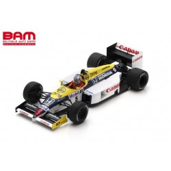 SPARK 18S738 WILLIAMS FW11 N°5 Vainqueur GP Grande Bretagne 1986 Nigel Mansell (1/18)