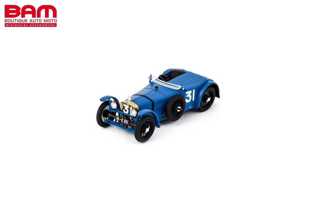 Miniature 24 Heures Du Mans 1928 : Tracta S.C.A.P. N°31 Par S.L.M. 43, Échelle 1/43 Pièce De Collection Rare
